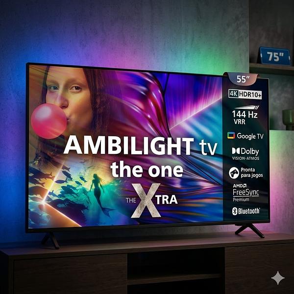 TV PHILIPS Ambilight, é boa? Vale a pena em 2026? (Review Completo)